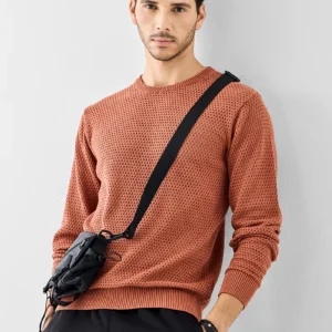 Pointelle Knit Sweater