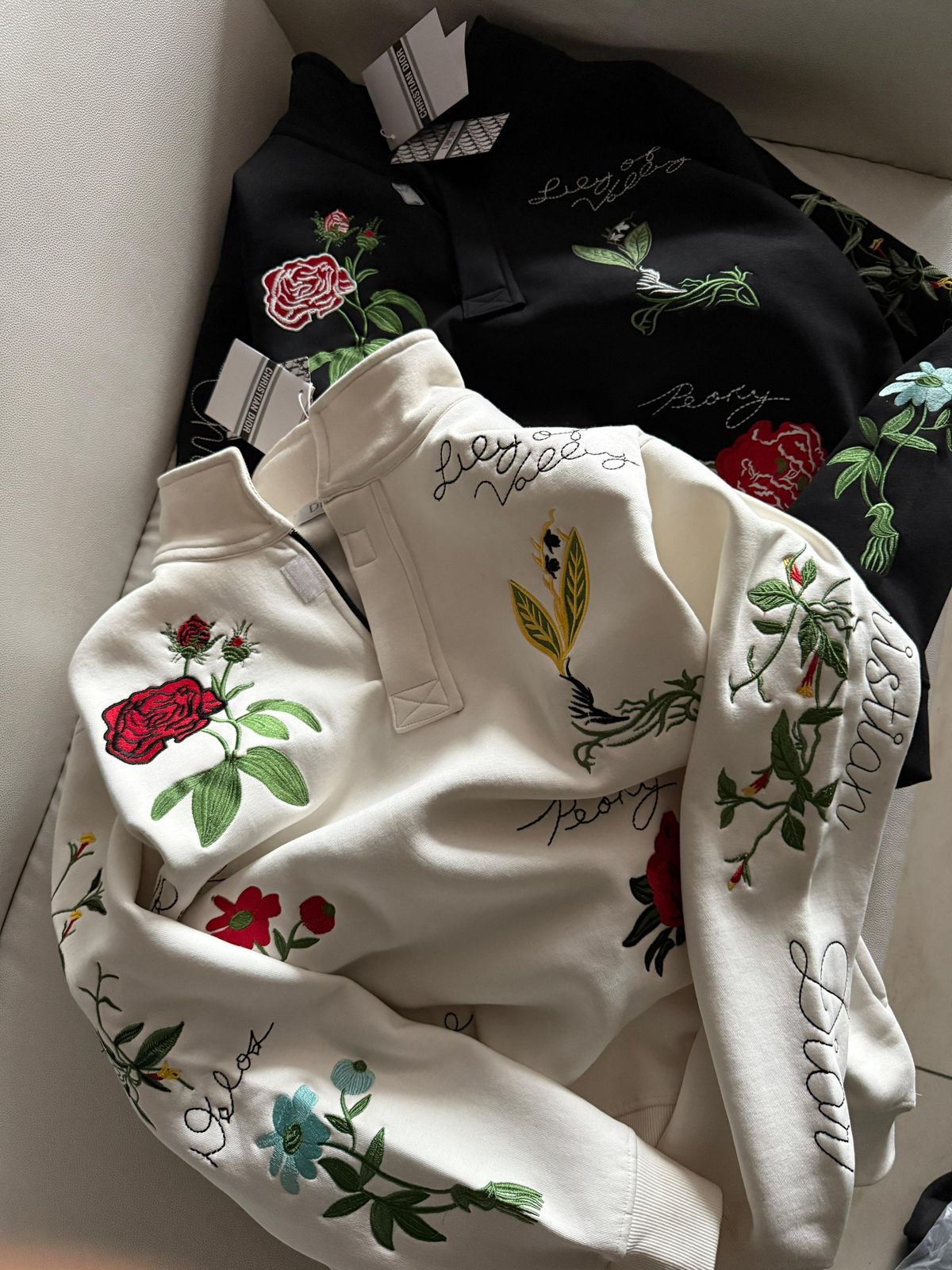 Floral Embroidered Sweatshirt - Image 5