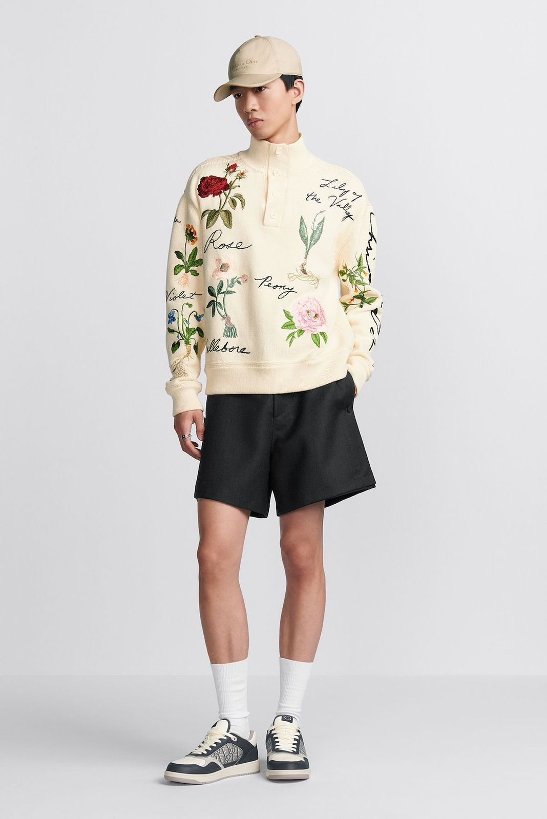 Floral Embroidered Sweatshirt - Image 4