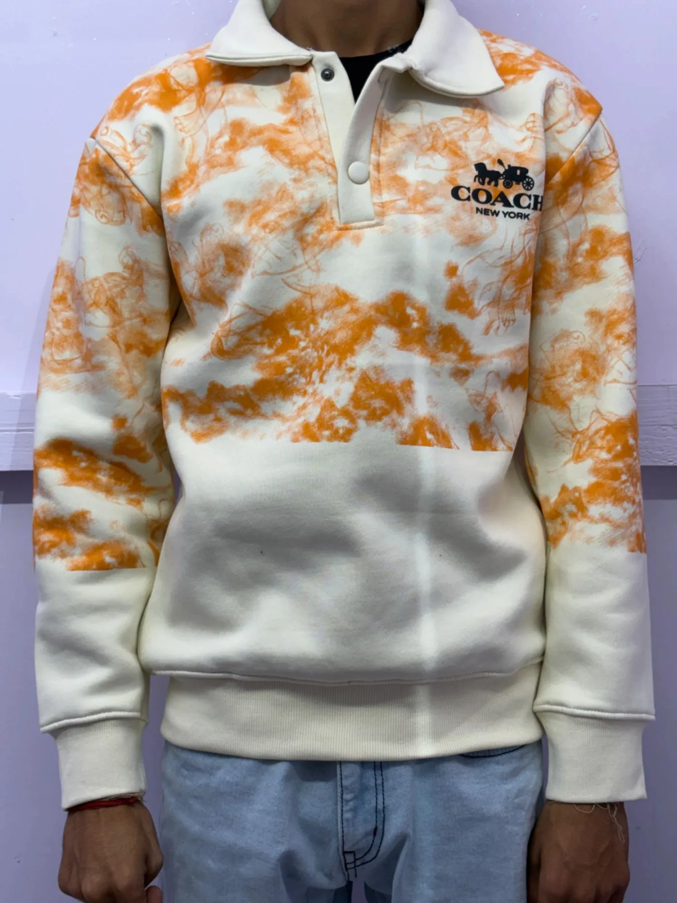 BrushPrint Sweatshirt